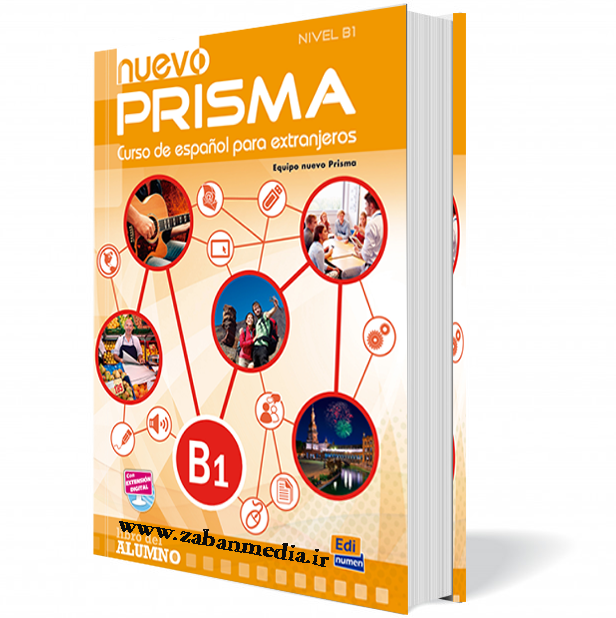کتاب آموزش اسپانیایی Nuevo Prisma - B1 + 1CD