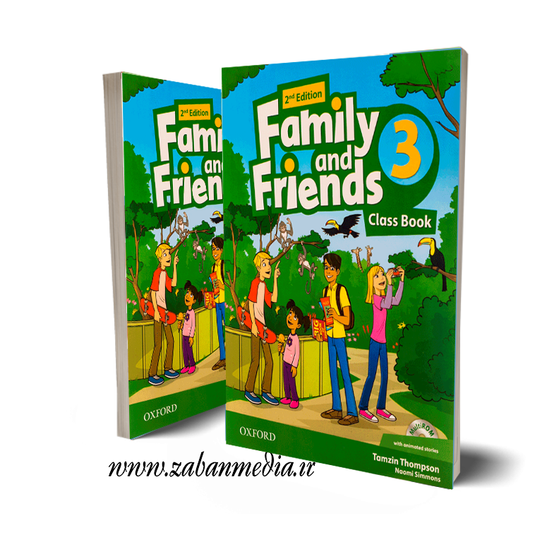 کتاب American Family and Friends 3
