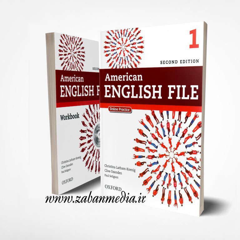 کتاب امریکن انگلیش فایل ویرایش دوم American English File 1